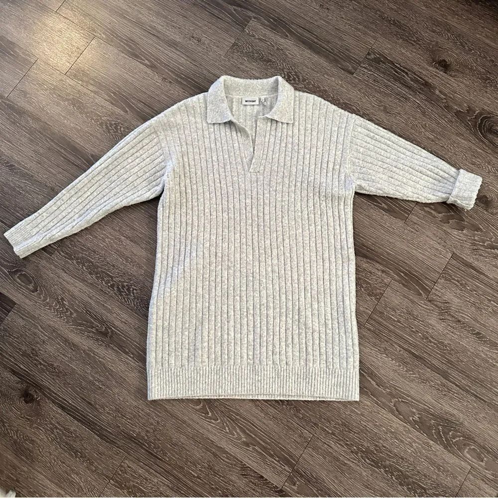 Weekday Husky knit mini dress